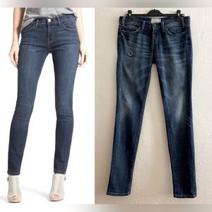 CURRENT/ELLIOTT THE SKINNY JEAN BLUE DENIM SIZE 26